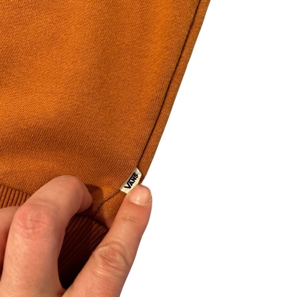 Vans Flying V Boxy Crop Hoodie Orange Size XS - Picture 6 of 10